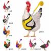 Matching Collars Small Animal Adjustable Bow Pet Harness Leash Chick Leads Hen Belt Chicken Vest