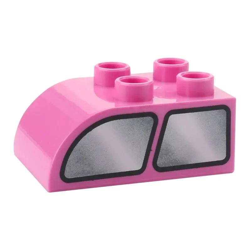 Big Building Base Blocks Printed Patterns Accessories Cake Zoo Tools Compatible Large Bricks Children Kids Creativity Toys Gifts