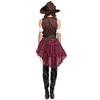 Vintage Female Pirate Captain Costume Halloween Party Cosplay Stage Performance Dress Set