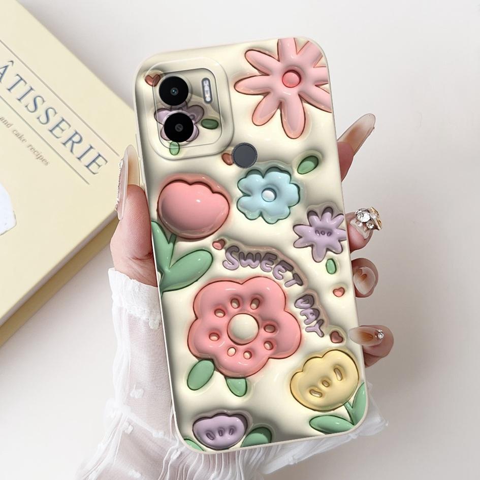Redmi A1 Case For Xiaomi Redmi A1 Plus Cover Lovely Rabbit Panda Rabbit Shockproof Silicone Bumper For Xiaomi Redmi A2 A2+ Funda