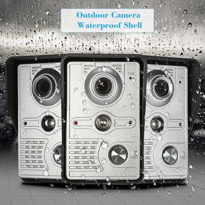 Monitor interno de campainha de vídeo com fio de 7 polegadas OWSOO com câmera externa à prova de chuva IR-CUT visual