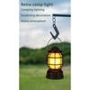 Portable Outdoor Camping Lantern Multifunctional Ip44 Waterproof Usb Rechargeable Retro Lamp