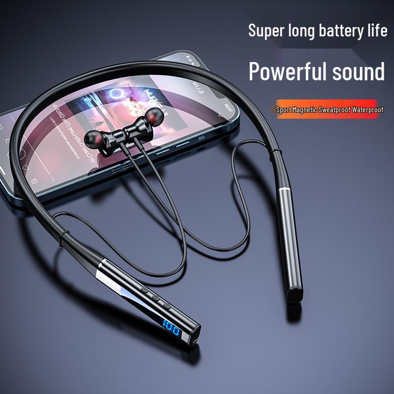 5.3 Wireless Bluetooth Neckband Headphones - Low Latency, High-Quality, Universal for Esports & Gaming