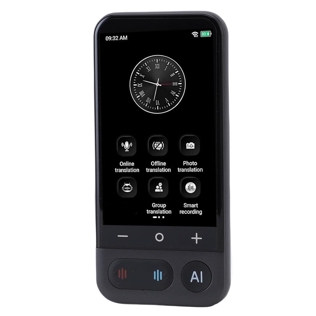 Language Translator Device 139 Online 20 Offline Languages Portable WiFi Record Photo AI Translator