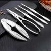 Set Peel Shrimp Crab Peeler Lobster Clip Seafood Tool Crab Crackers Kitchen Gadgets Crab Tool Set