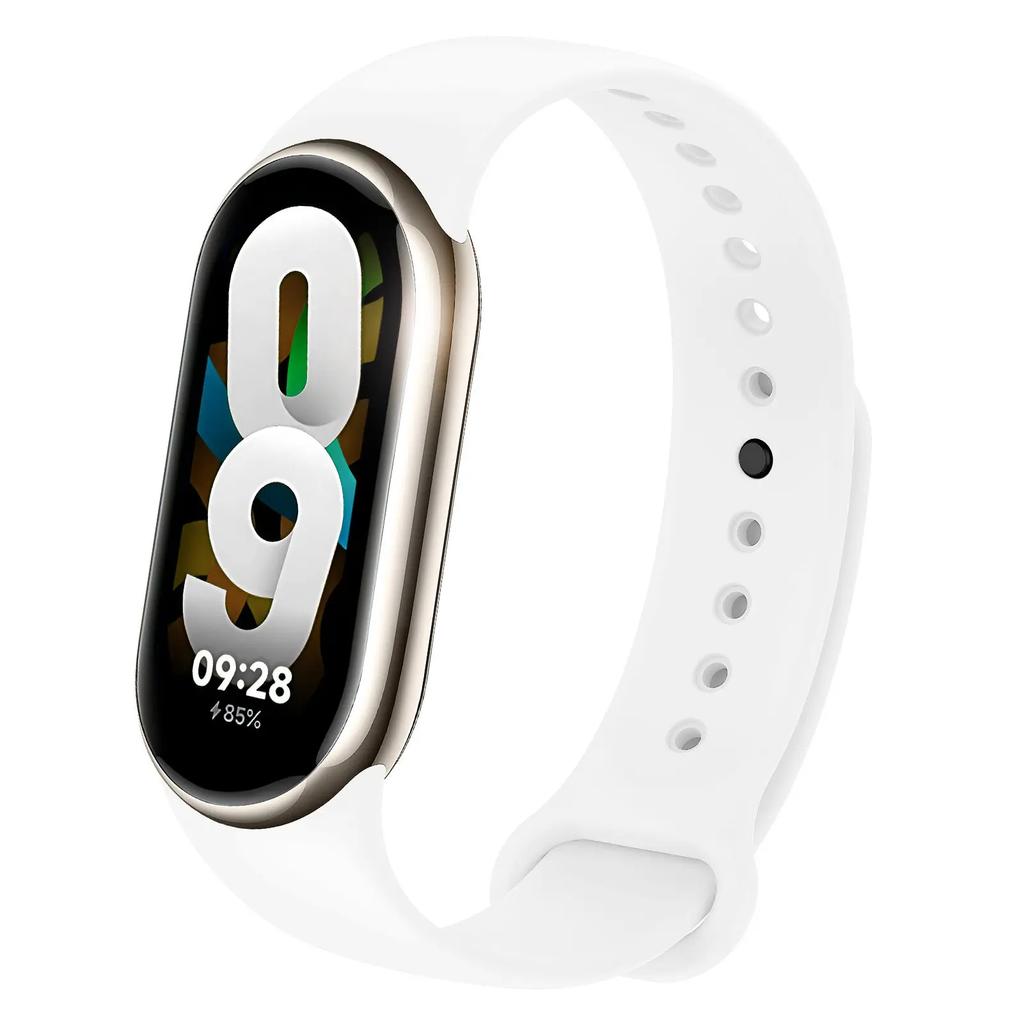 for Mi Band 8 9 Strap mi band 8 Accessories Silicone Sport Replacement belt Wrist pulseira correa for Xiaomi MiBand 9 Bracelet