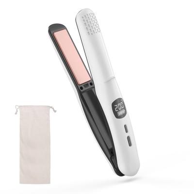 POLENTAT Cordless Hair Straightener, 2-way, 20mm, Type-C Charging, 200℃