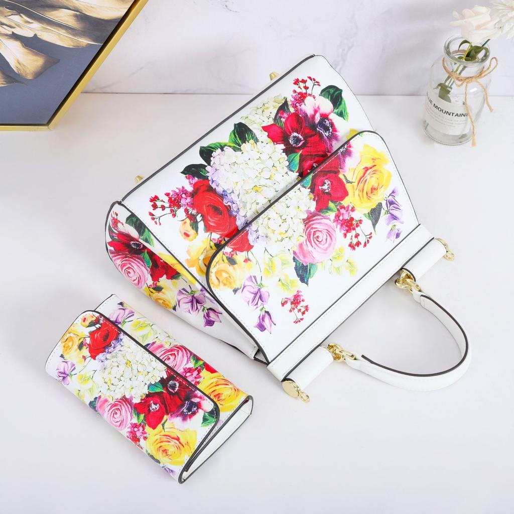Printed Women'S Bag Light Luxury Bag Ladieshandbag Design Bucket