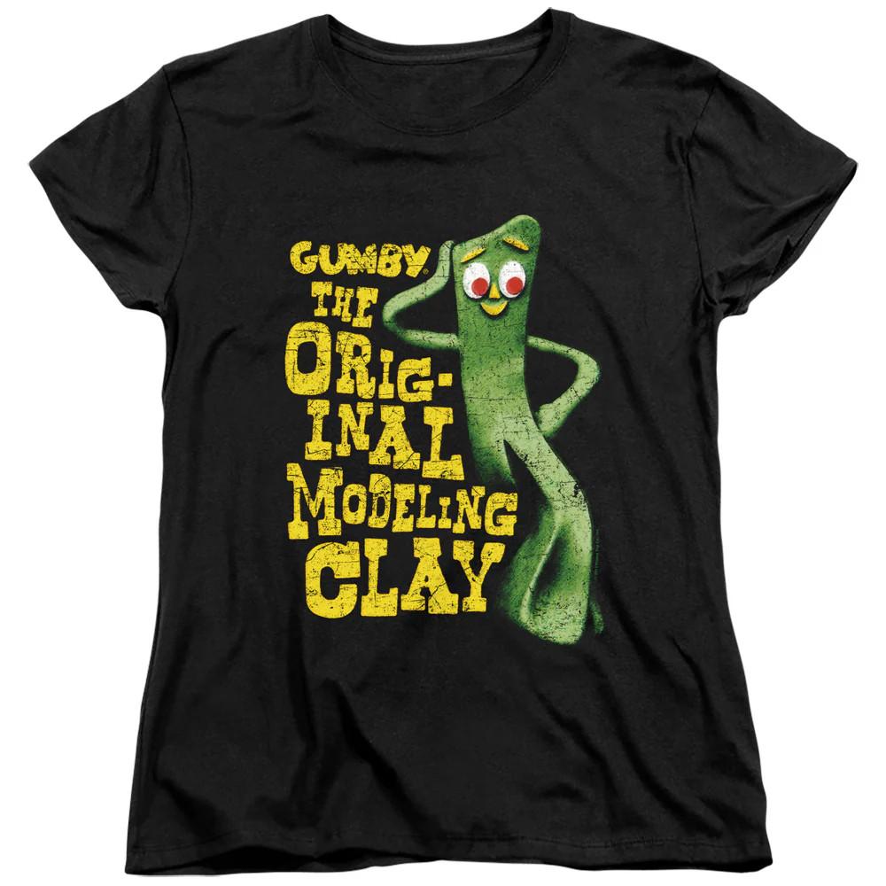 Gumby So Punny Womens T Shirt Black Unisex T-Shirt XXXXL