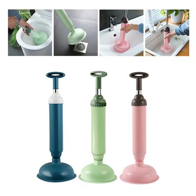 Silicone Toilet Plunger Vacuum Suction Cup High-pressure Pump Anti Blocking Unblocking Pipeline Toilet Plug Bathroom Supplies