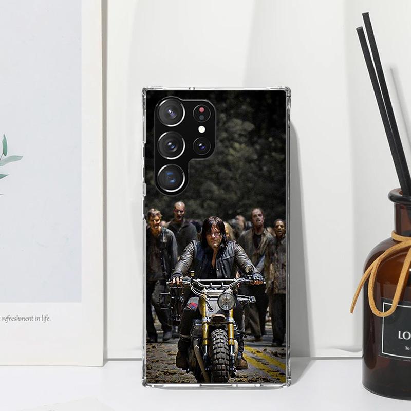 The Walking Dead Daryl Dixon Phone Case For Samsung Galaxy S24 S23 S22 S21 Fe S20 Ultra S10 S9 + S8 Plus S10E Art Fundas Back Co
