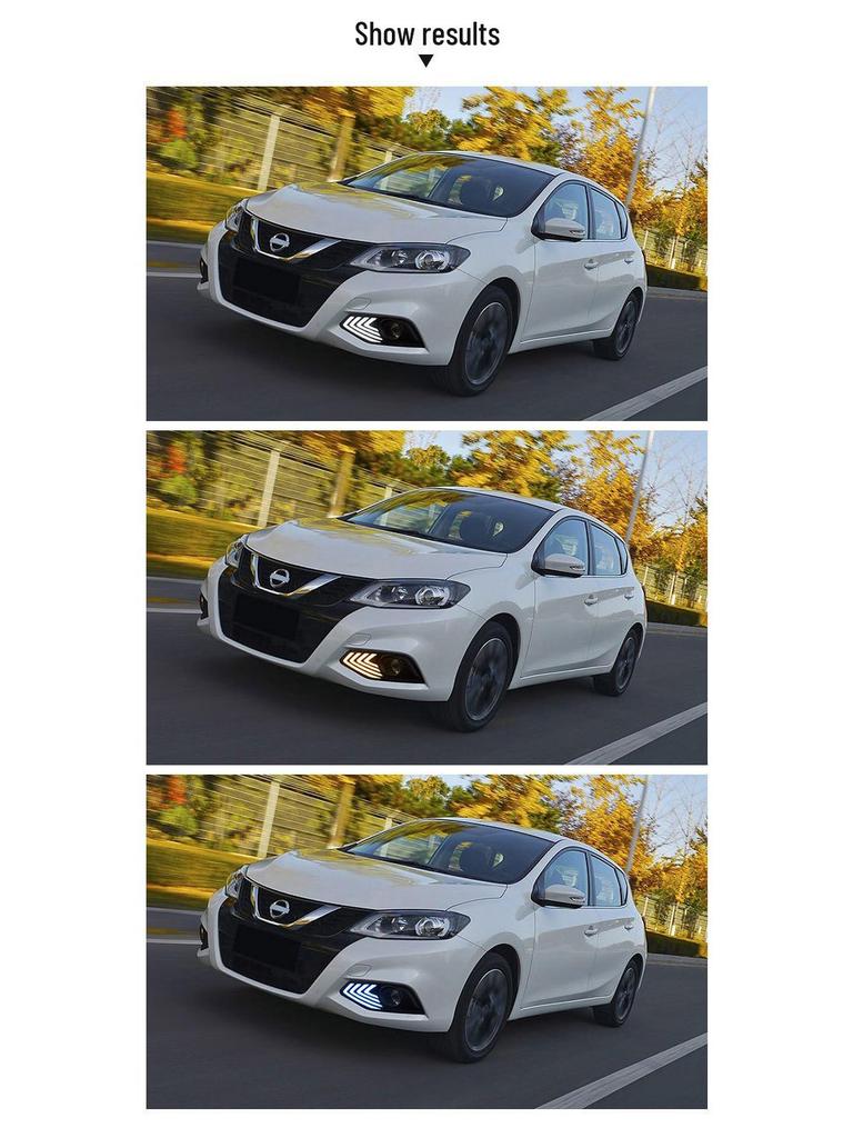 New Daytime Running Lights for 2016-2023 Nissan TIIDA Models