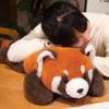 Ailurus Fulgens Cute Animal Plush Toy Raccoon Cartoon Sleeping Pillow  New Year