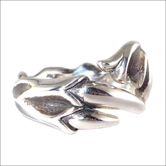 Artemis Classic Crawl Size 15 Silver Brand Silver 925 Satan's Ring, (ac-acr0255), Men's Accessory, Jewelry, Ring,