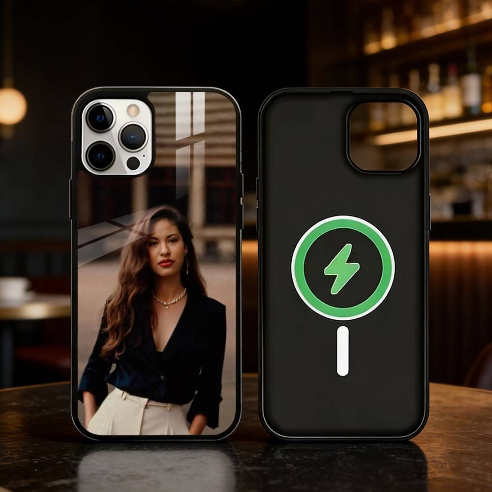 Singer Selena Quintanilla Phone Case For iPhone 17 16 15 14 13 12 Pro Max Plus for Mirror Wireless Magnetic Cover