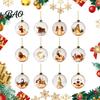 Ornements d'Animaux pour Noël Ornement du Zodiaque, Décoration Suspendue des Douze Signes, Décorations d'Arbre de Noël en Acrylique 2D Pendentif Horoscope Arbre de Noël, Maison