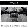 Motorcycle Balance Handlebar Cross Bar Universal 22mm 7/8'' Aluminum Handle Bracket Length Adjustable for Hunter Cub Trail 125/CT125