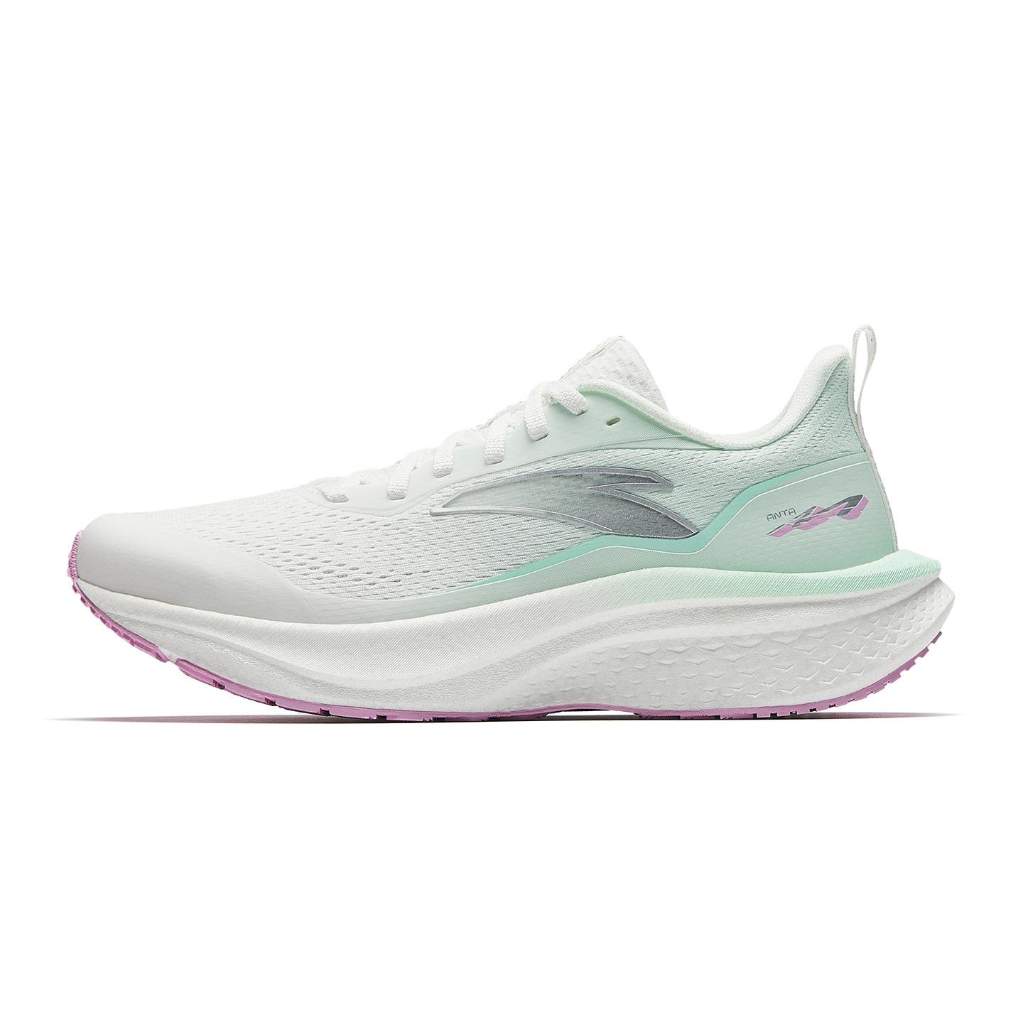 

Anta Mah 6Se Low Top Running Shoes Kids sneaker Paper-White Light-Cloud-Green 122615582-3 36