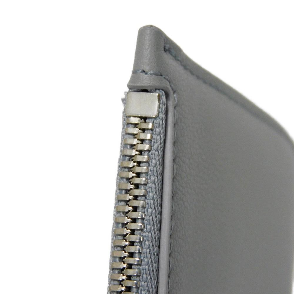 Used 11221 Cash 2.0 Long Coin & Card Holder 810902 2ABGG 1181 7943 Current Unused New Logo Foil Stamping Gray Unisex