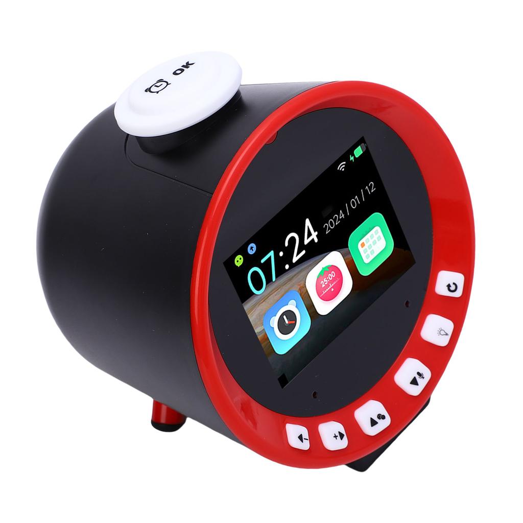 AI Smart Alarm Clock WiFi Educational Multifunctional Digital Alarm Clock Voice Reminder for Students