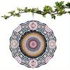 1pc 10-Inch Hanging Wind Chime, Dynamic Design Art Wind Chime with 360° Rotating Hook, Spring And Summer Decoration for Balcony And Patio