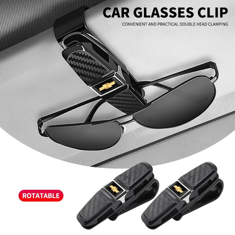dbjs5 Glasses Clip Auto Car Sun Visor Glasses Bracket For Chevrolet Spark Captiva Cruze Malibu Equinox Trax Camaro Blazer Traverse