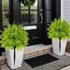 UV Resistant Simulation Lavender Plant Multicolor Fake Greenery Plant  Garden Patio Yard