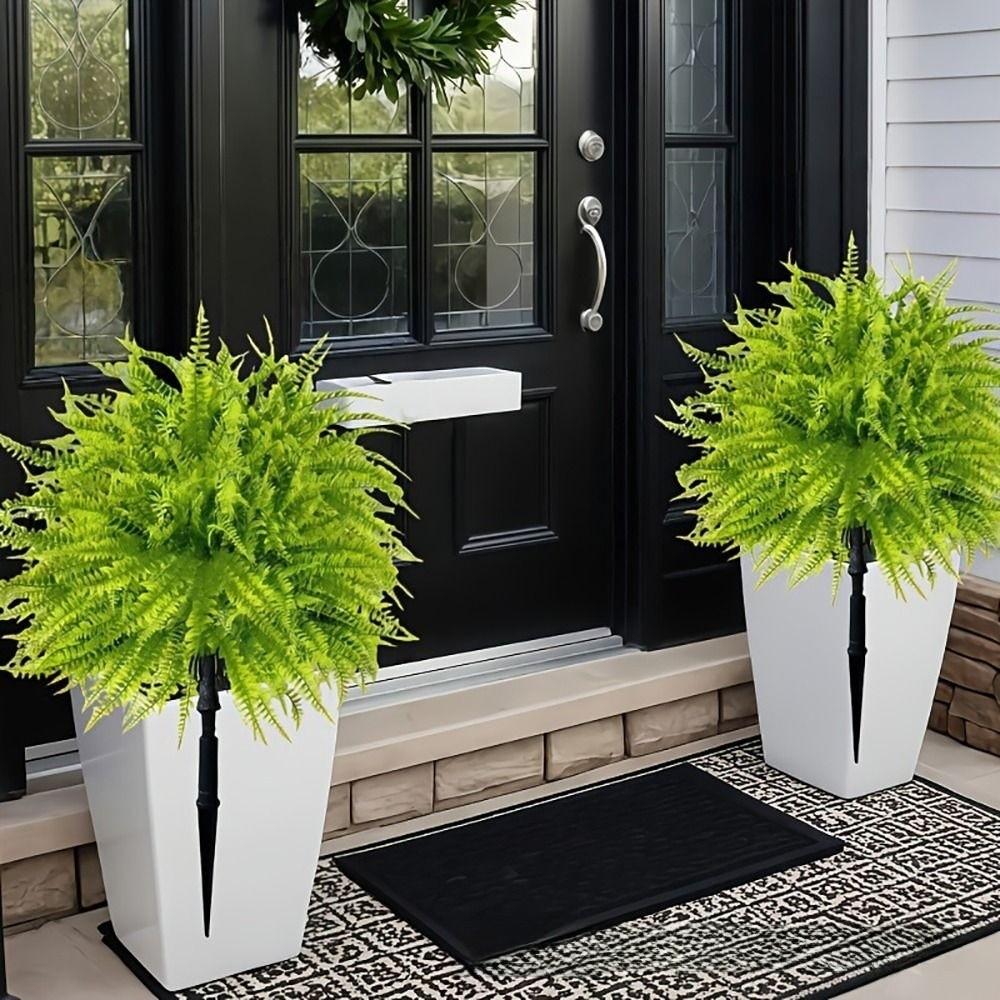 UV Resistant Simulation Lavender Plant Multicolor Fake Greenery Plant Garden Patio Yard
