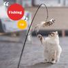 Free Hands With Bell Sucker Scratcher Simulation Bird Cat Toy Cat Stick Toy Cat Supplies Wand Toy