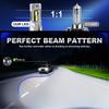 2Pcs 40000LM H4 H7 LED Headlight Bulbs Wireless Turbo H11 LED H8 9005 HB3 9006 HB4 100W Car Fog Light Hi Lo Beam Headlamp Auto Plug&Play Lamp 6000K