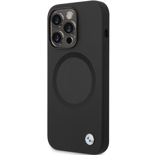 BMW BMHMP14LSILBK2 iPhone 14 Pro 6.1" black/black Signature Liquid Silicone MagSafe