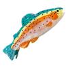 Non-Slip Small Claw Hairpin Thick Hair Compatible Barrettes Cute Salmon Fish Hair Clip  Women
