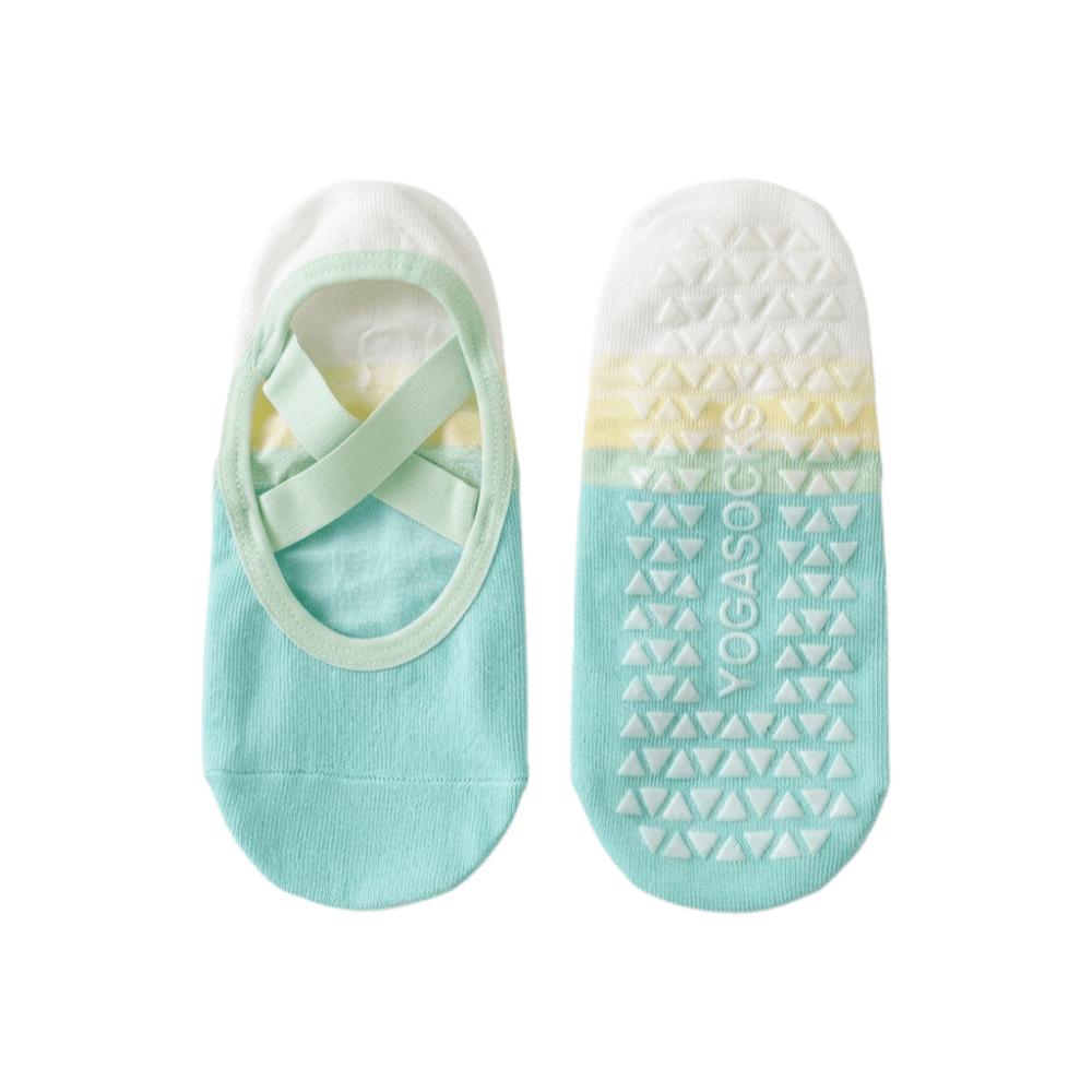 Breathable Fitness PilatesSocks Patchwork Floor Socks Sweet Gradient Silicone Yoga Socks  Women