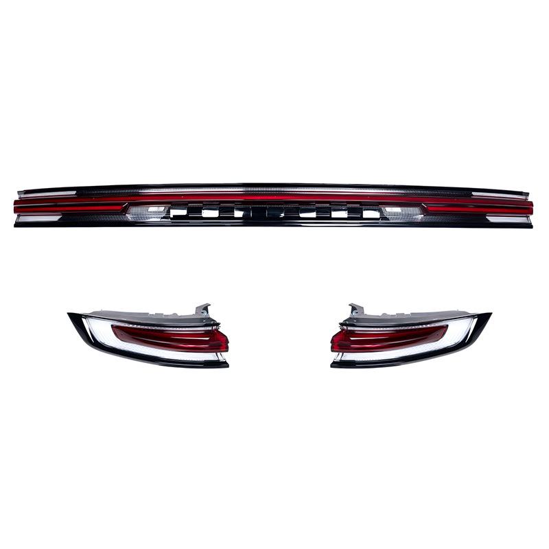 Porsche Cayenne 2024-2025 Model Taillight - Red Base, Non-Flowing Water