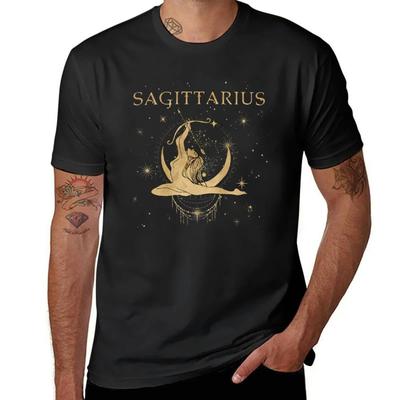 Sagittarius Zodiac Woman TShirt Sublime Graphic Shirts Shirts Graphic Tees Oversized T Shirt Heavy Weight T Shirts for Men