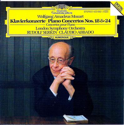 CD LONDON SYMPHONY ORCHESTRA, WOLFGANG - Piano Concerti 18 & 24 4230622,4230622 Deutsche Grammo 1987 Germany Classical Used