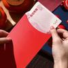 6PCS 3D  Chinese Spring Festivl Hongbao  Red Envelope Horse Year Lucky Money Bag  Money Pouch Chinese New Year Decoraion