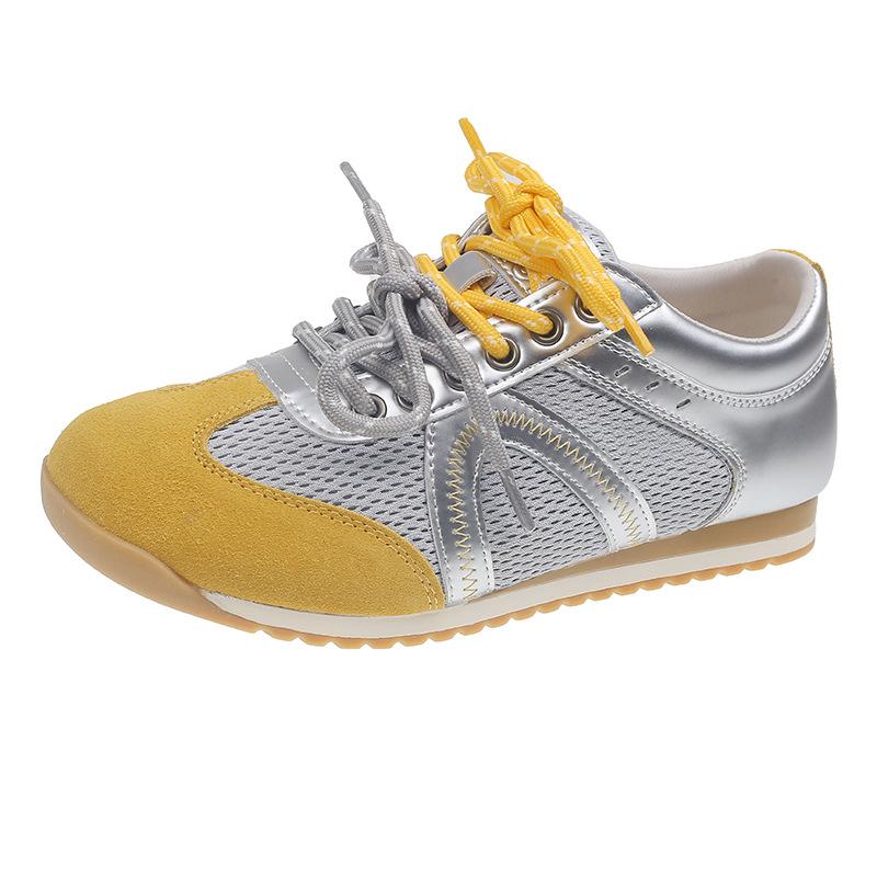 

Gu Yun досуг спорт альпинизм большая голова манго голова внутренняя усиленная толстая подошва обувь легкие беговые Forrest Gump тренировочные кроссовки женские 35 жёлтый