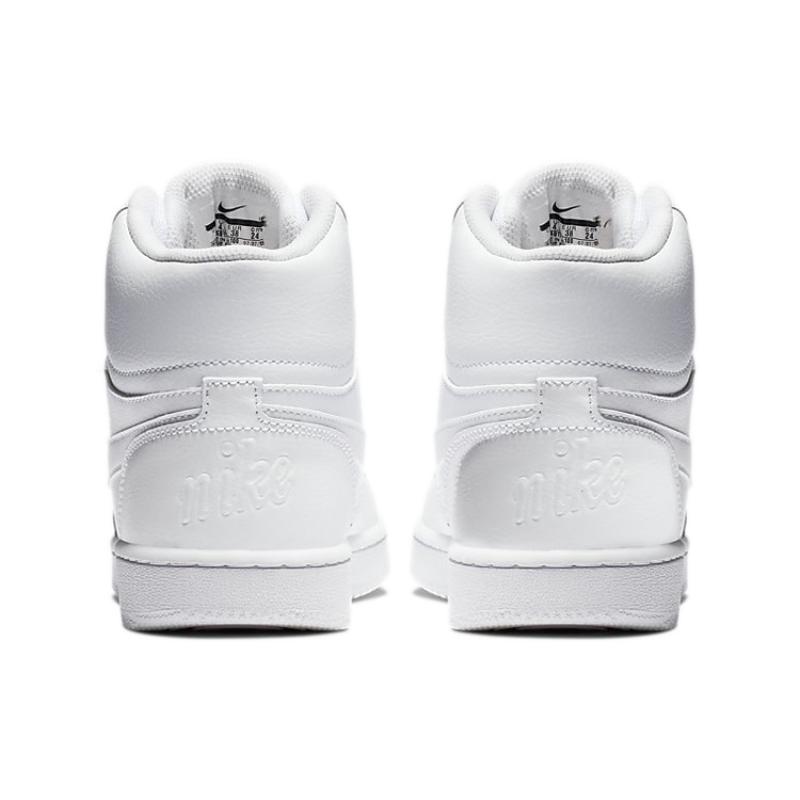 Nike Ebernon Mid Triple White Damesko Sneakers AQ1778-100