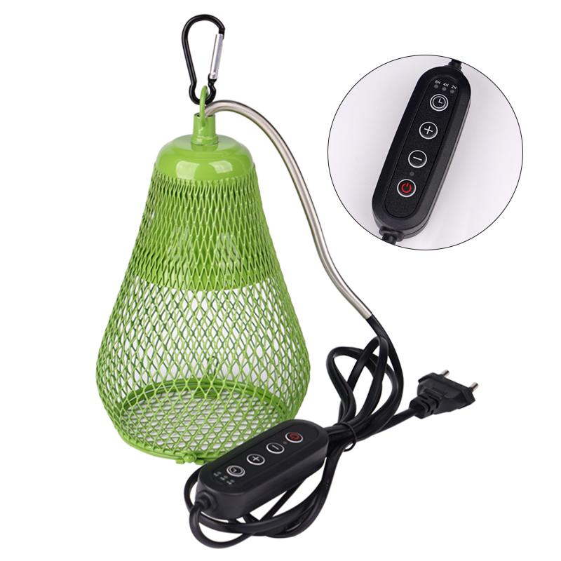 E27 Pet Heating Lamp Reptile Light Bulb Shade Anti-scald Lampshade Heating Lamp Anti-hot Cover Cage Turtle Snake Lizard Gecko