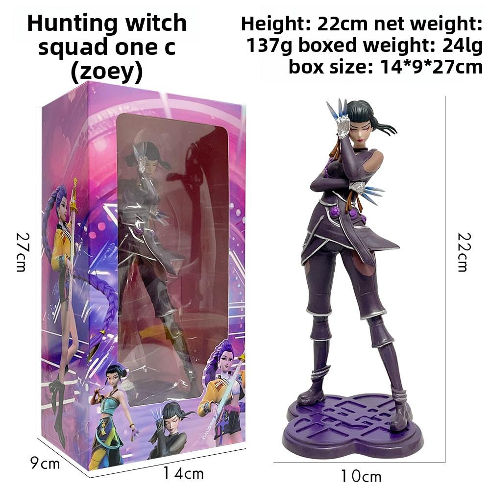 Witch Hunter Figure Model, Witch Hunter Blind Box Tide Play Doll Ornament