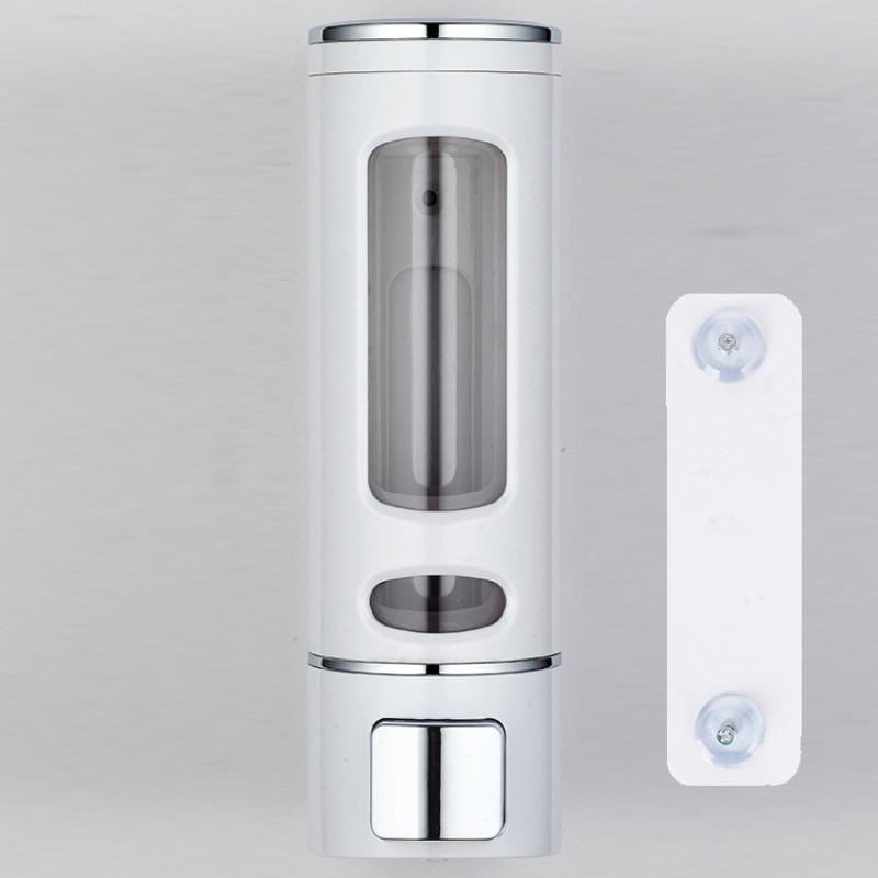 Liquid Soap Dispenser 400ml Wall Mounted Refillable for Bathroom Kitchen Hotel Shower Gel Lotion Pump for Toilet Bathroom Hotel