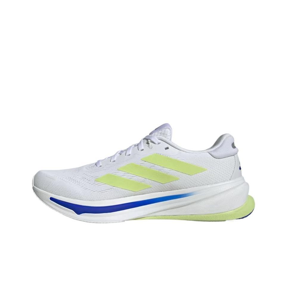 adidas סניקרס לגברים Adidas Supernova Rise 2 White Blue Pulse Lime Cloud-White Zero-Metallic IH8662