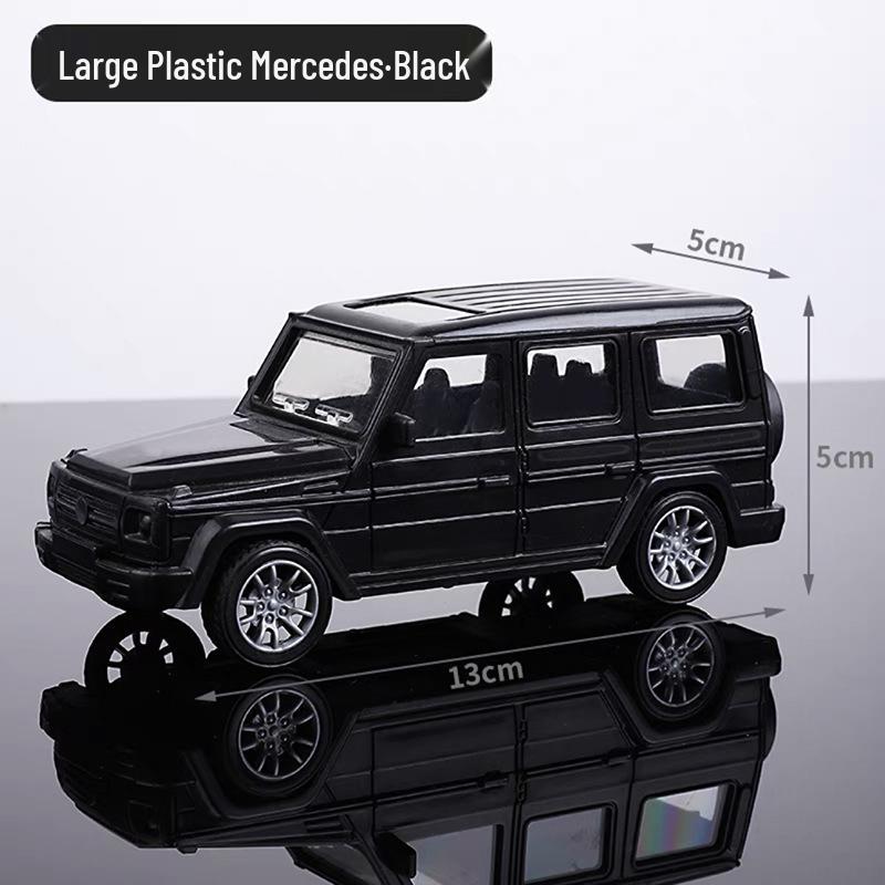 Mercedes Black Alloy Sports Car Off-Road Cake Topper for Birthdays