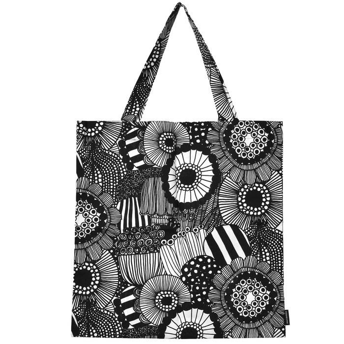 Marimekko Tote Bag 67810, 67572, 68955, 69915, 73312, 73875, 73876, 74192, 73877, 73820 Women's Free Size, Green x Orange