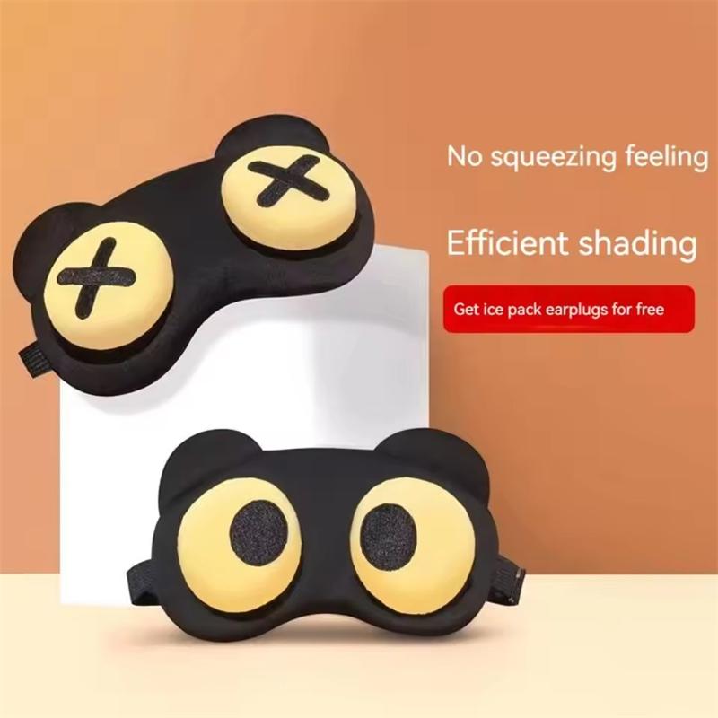 Niedliche Augenmaske Schlaf Beruhigend Augenmüdigkeit Warme Kompresse Tragen Bequem Kinder Und Studenten Augenmasken