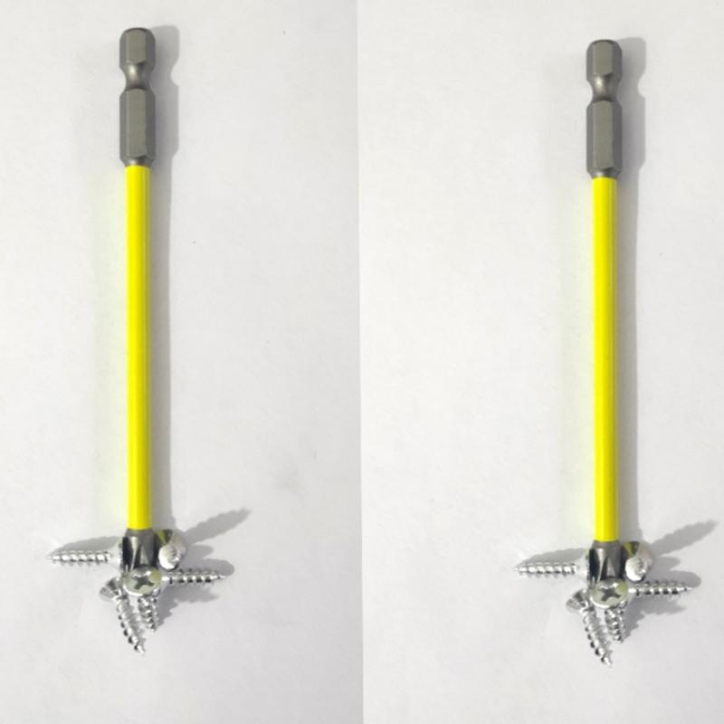 65mm 110mm Magnetischer Schraubendreherbit Ersatz Spezial-Schlitzschraubendreherbit für Steckdosenschalter Elektrikerwerkzeug