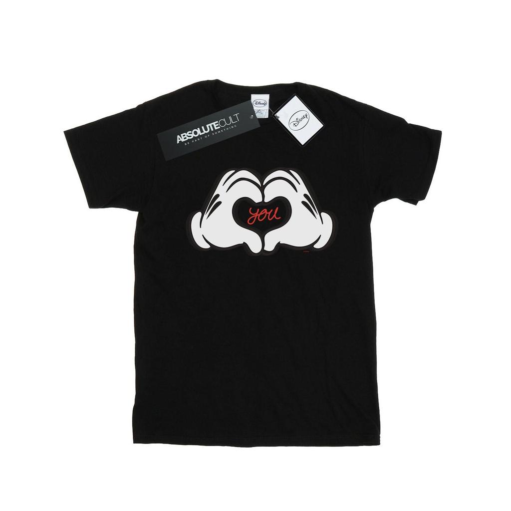 Disney Mens Mickey Mouse Loves You T-Shirt
