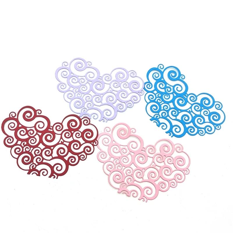 Metal Die Cuts Happy Valentine's Day Cutting Dies Cut Stencils for DIY Scrapbooking Paper Album Photo Decorations