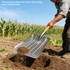 Tête de pelle creuse de jardin Pelle lourde pour filtre de terres agricoles Pelle à maïs et cacahuètes Pelle tamis manuel Pelle de jardinage avec trou rond